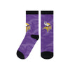 Minnesota Vikings NFL Printed Camo Socks