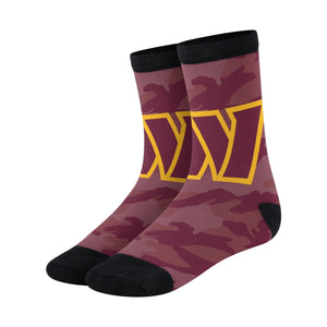Washington Commanders NFL Printed Camo Socks