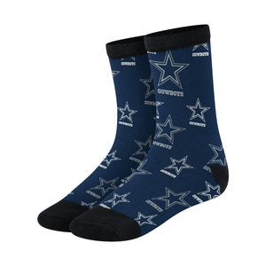 Dallas Cowboys NFL Logo Blast Socks