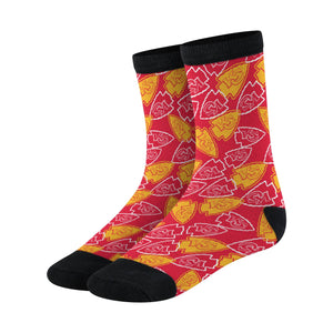 Kansas City Chiefs NFL Logo Blast Socks