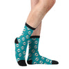 Miami Dolphins NFL Logo Blast Socks