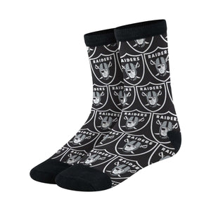 Las Vegas Raiders NFL Logo Blast Socks