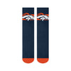 Denver Broncos NFL Team Stripe Crew Socks