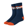 Denver Broncos NFL Team Stripe Crew Socks