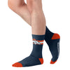 Denver Broncos NFL Team Stripe Crew Socks