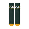 Green Bay Packers NFL Team Stripe Crew Socks