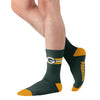 Green Bay Packers NFL Team Stripe Crew Socks