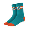 Miami Dolphins NFL Team Stripe Crew Socks