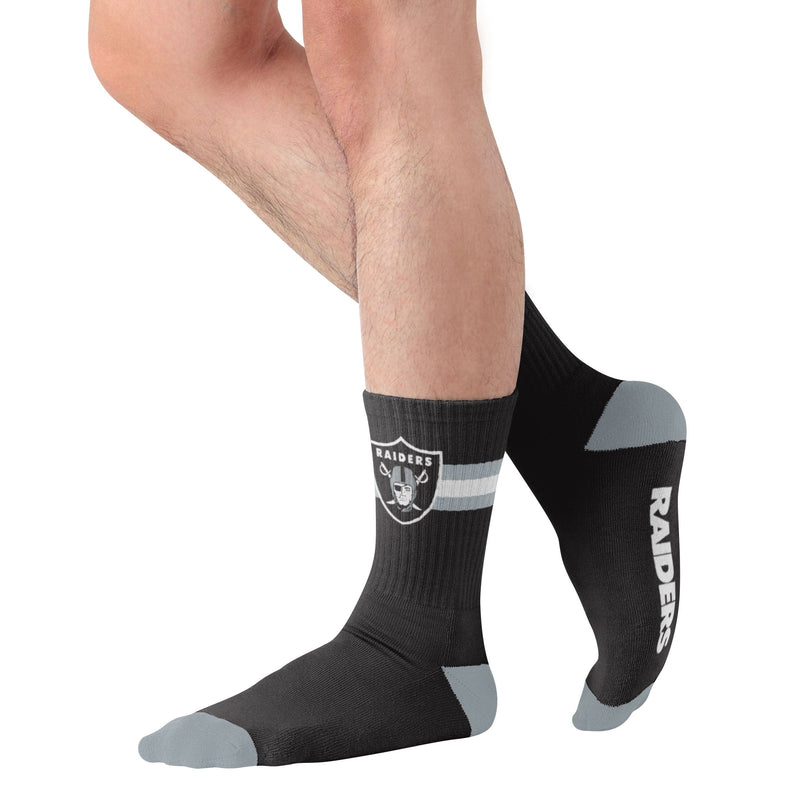 FOCO NFL Mens NFL Team Stripe Crew Socks