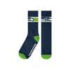 Seattle Seahawks NFL Team Stripe Crew Socks