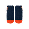 Chicago Bears NFL Womens 2 Pack Script Logo Fuzzy Ankle Socks