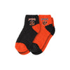 Cincinnati Bengals NFL Womens 2 Pack Script Logo Fuzzy Ankle Socks