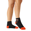 Cincinnati Bengals NFL Womens 2 Pack Script Logo Fuzzy Ankle Socks