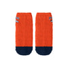 Denver Broncos NFL Womens 2 Pack Script Logo Fuzzy Ankle Socks