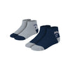 Dallas Cowboys NFL Womens 2 Pack Script Logo Fuzzy Ankle Socks