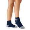 Dallas Cowboys NFL Womens 2 Pack Script Logo Fuzzy Ankle Socks