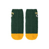 Green Bay Packers NFL Womens 2 Pack Script Logo Fuzzy Ankle Socks