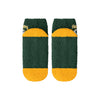 Green Bay Packers NFL Womens 2 Pack Script Logo Fuzzy Ankle Socks