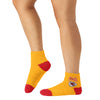 Kansas City Chiefs NFL Womens 2 Pack Script Logo Fuzzy Ankle Socks