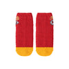 Kansas City Chiefs NFL Womens 2 Pack Script Logo Fuzzy Ankle Socks