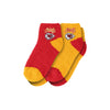 Kansas City Chiefs NFL Womens 2 Pack Script Logo Fuzzy Ankle Socks