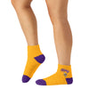 Minnesota Vikings NFL Womens 2 Pack Script Logo Fuzzy Ankle Socks