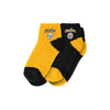 Pittsburgh Steelers NFL Womens 2 Pack Script Logo Fuzzy Ankle Socks