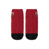 San Francisco 49ers NFL Womens 2 Pack Script Logo Fuzzy Ankle Socks