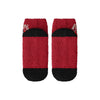 San Francisco 49ers NFL Womens 2 Pack Script Logo Fuzzy Ankle Socks