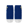 Los Angeles Rams NFL Womens 2 Pack Script Logo Fuzzy Ankle Socks