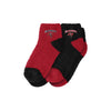 Tampa Bay Buccaneers NFL Womens 2 Pack Script Logo Fuzzy Ankle Socks