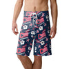 Cleveland Guardians MLB Mens Americana Boardshorts