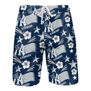 New York Yankees MLB Mens Americana Boardshorts