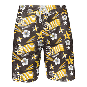San Diego Padres MLB Mens Americana Boardshorts