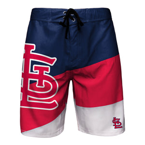 St Louis Cardinals MLB Mens Color Dive Boardshorts