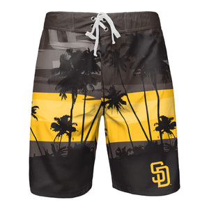 San Diego Padres MLB Mens Sunset Boardshorts