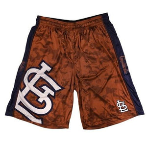 St Louis Cardinals Big Logo Polyester Shorts