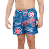 Chicago Cubs MLB Mens Logo Rush Swimming Trunks