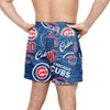 Chicago Cubs MLB Mens Logo Rush Swimming Trunks