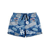 Los Angeles Dodgers MLB Mens Logo Rush Swimming Trunks