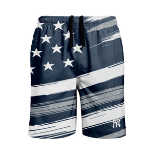 New York Yankees MLB Mens Americana Swimming Trunks
