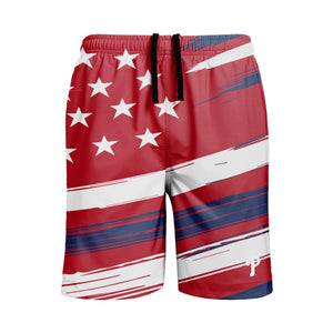 Philadelphia Phillies MLB Mens Americana Swimming Trunks