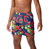 Cleveland Guardians MLB Mens Floral Slim Fit 5.5" Swimming Suit Trunks