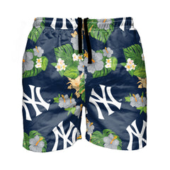 St Louis Cardinals MLB Mens Floral Slim Fit 5.5 Swimming Suit Trunks