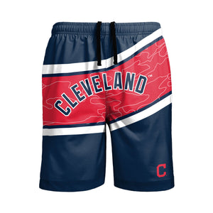Cleveland Guardians MLB Mens Original Big Wordmark Swimming Trunks