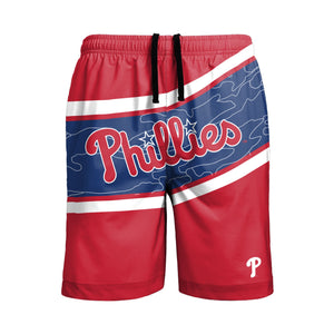 Philadelphia Phillies MLB Mens Big Wordmark Swimming Trunks