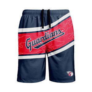Cleveland Guardians MLB Mens Big Wordmark Swimming Trunks