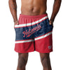 Washington Nationals MLB Mens Big Wordmark Swimming Trunks