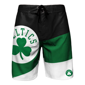 Boston Celtics NBA Mens Color Dive Boardshorts