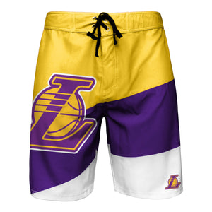 Los Angeles Lakers NBA Mens Color Dive Boardshorts